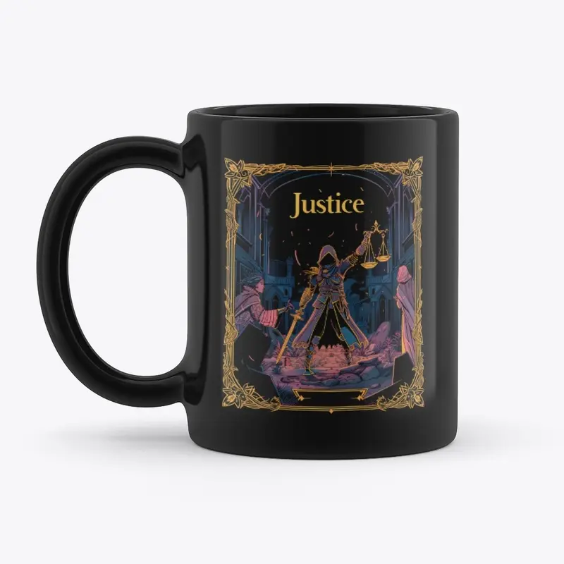 Equilibrium's Edge - Justice Tarot